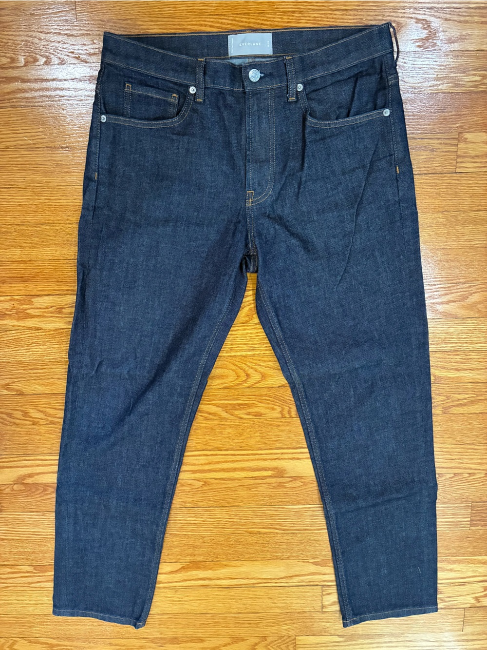 Everlane Men's The Straight Fit Jean in Dark Indigo 32x30
